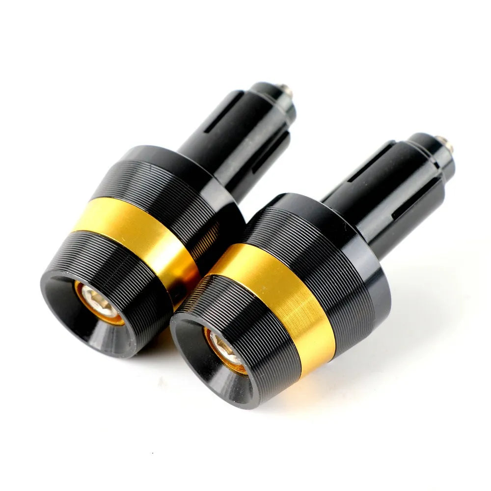 Motorcycle Handlebar Grips Ends 7/8'' 22mm 