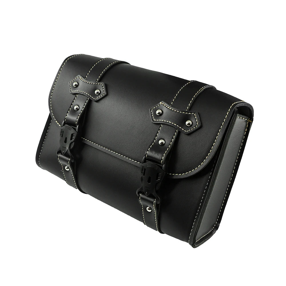 Leather Saddle Bags Motorcycle 