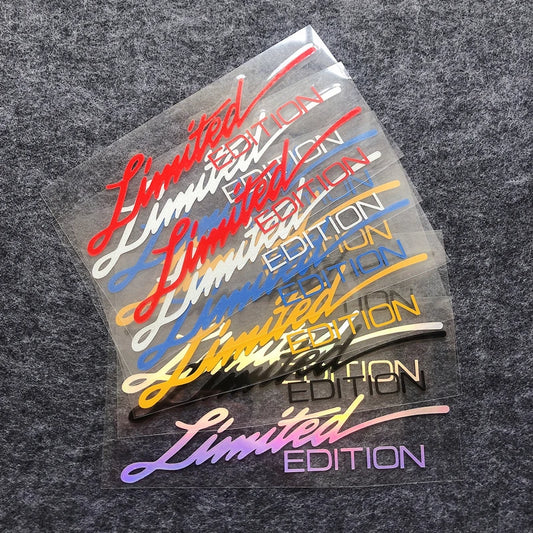 Limited Edition 2PCS Sticker 