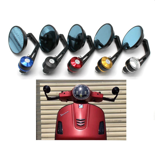 Handlebar Retro Rearview Mirrors 