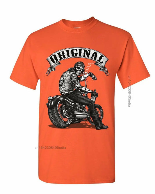 Original Biker Skull T-Shirt 