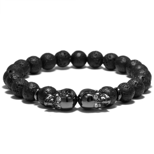 Schädelarmband für Motorradfahrer 
