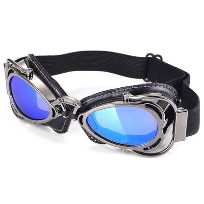 Occhiali da moto retrò 