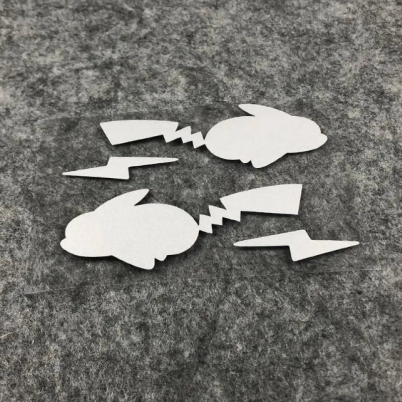 2Pcs Sticker for Helmets