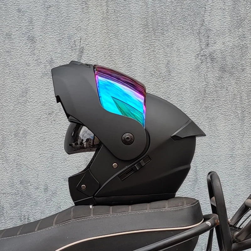 Modular Flip Motorcycle Helmet