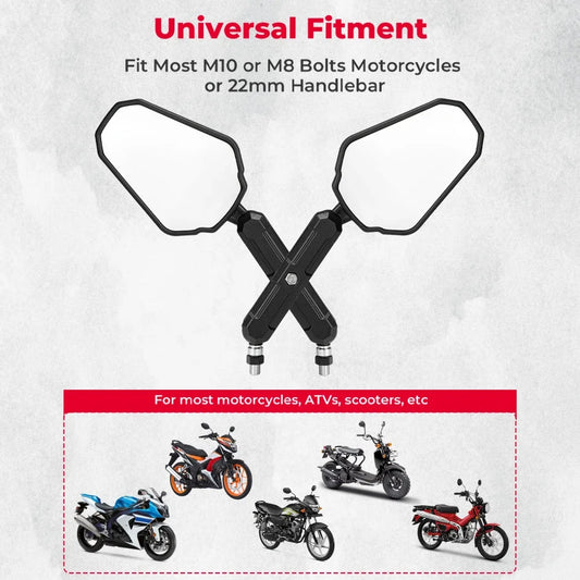 Handlebar Mirror Universal 