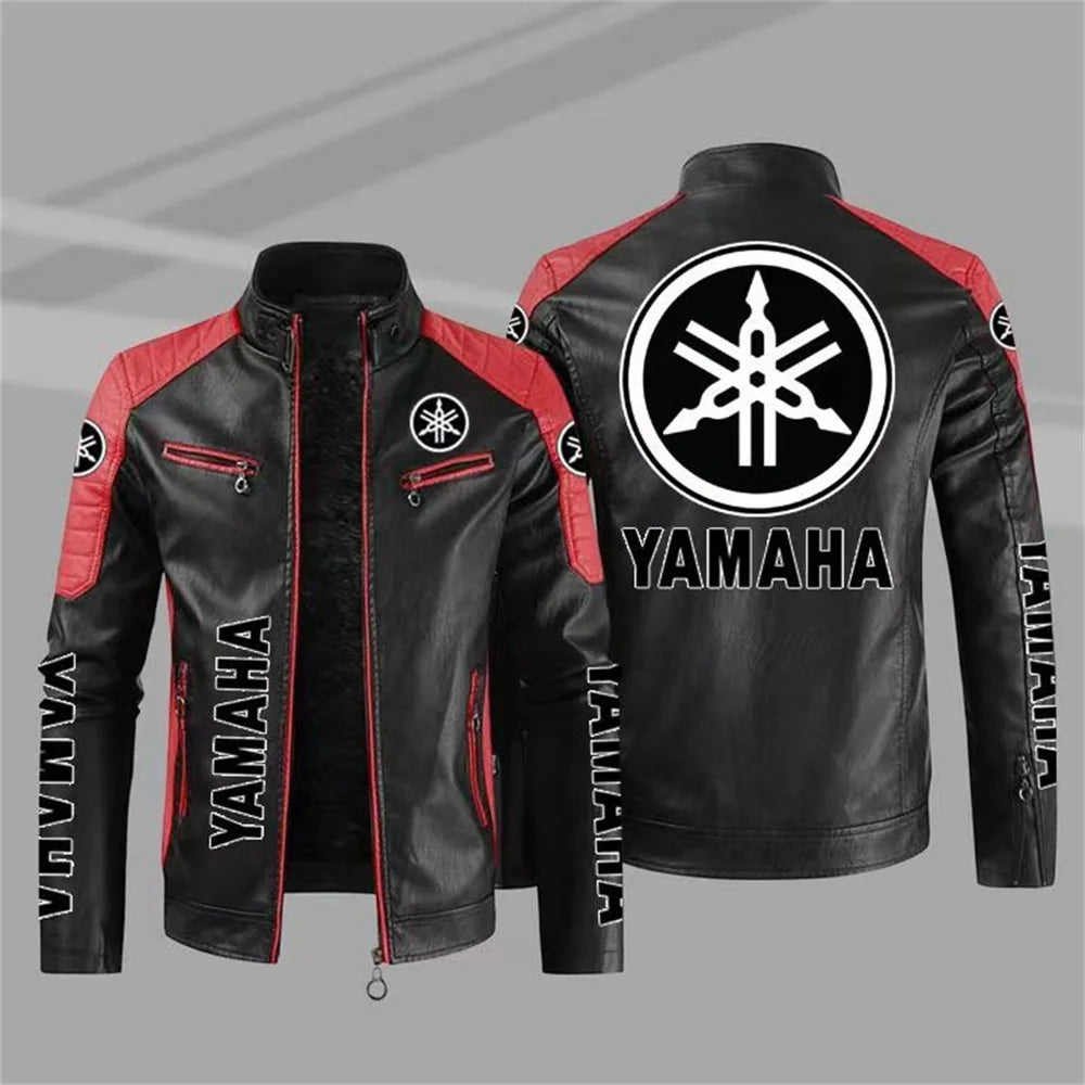 Rider Leather Zipper Jacket