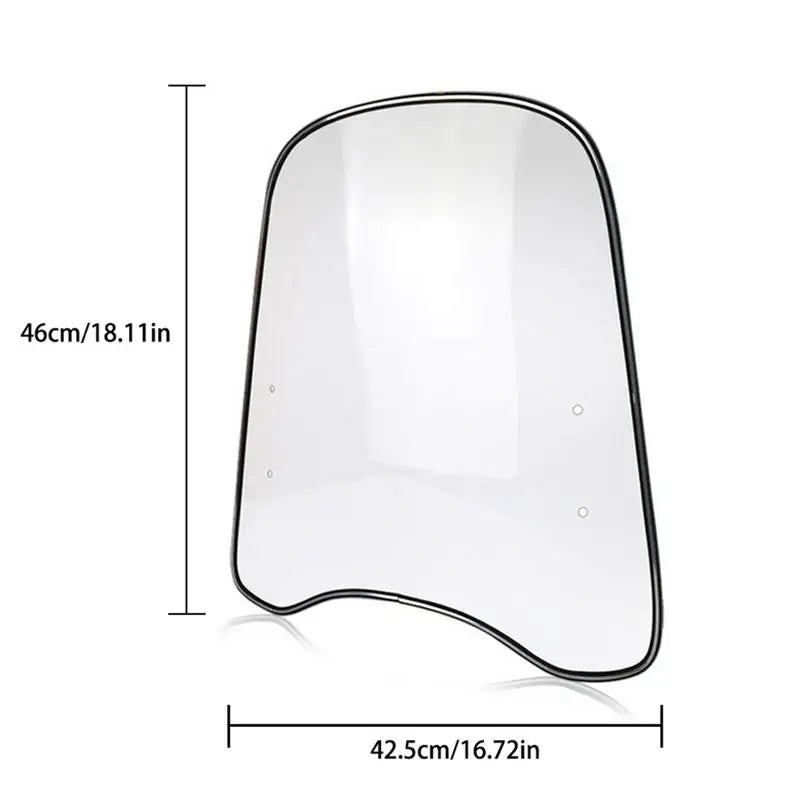Universal Motorcycle Windscreen