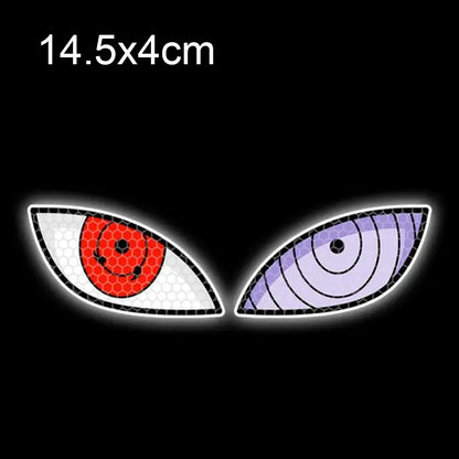 Devil Eyes Motorcycle Stickers 