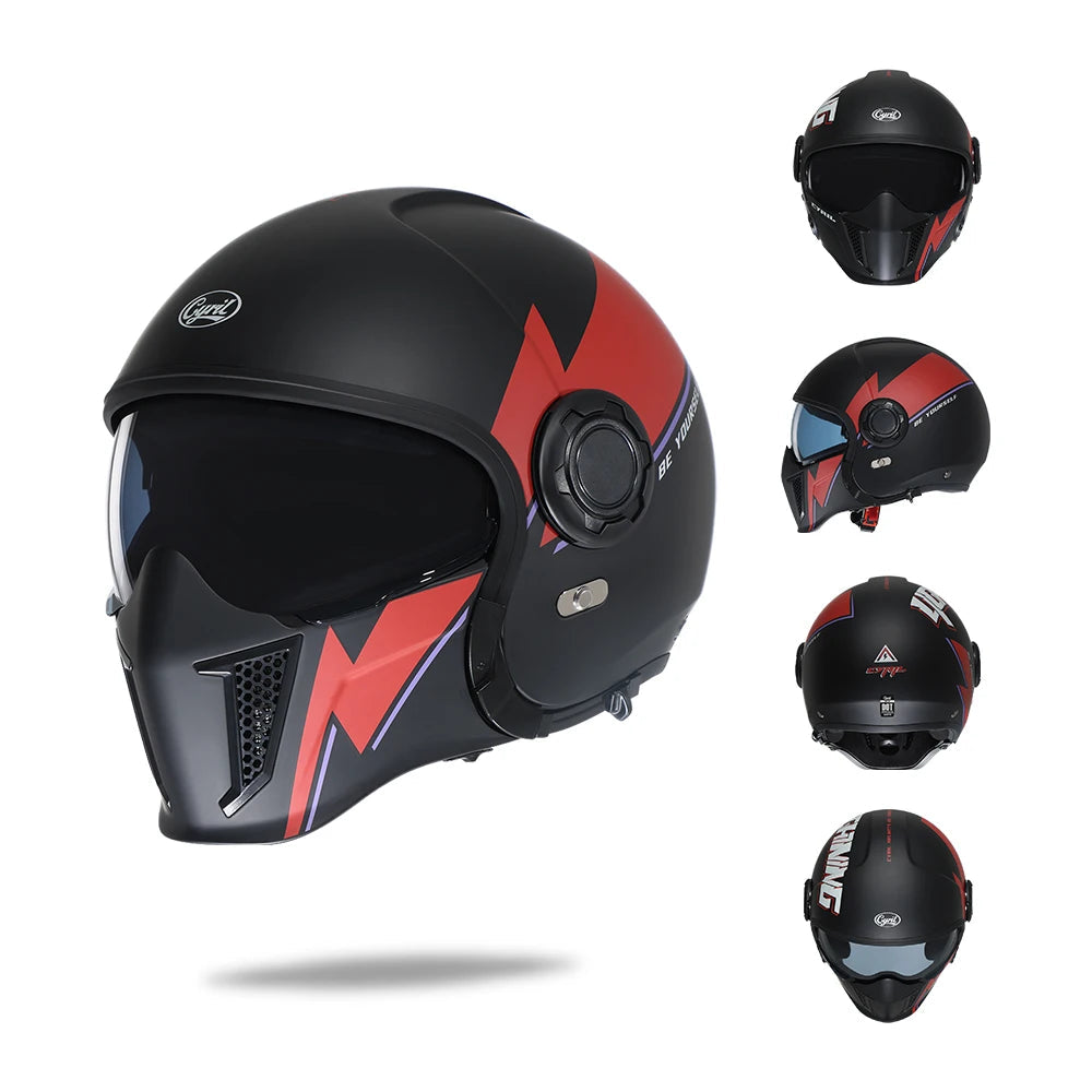 Modular Motorcycle Helmet Full Face 