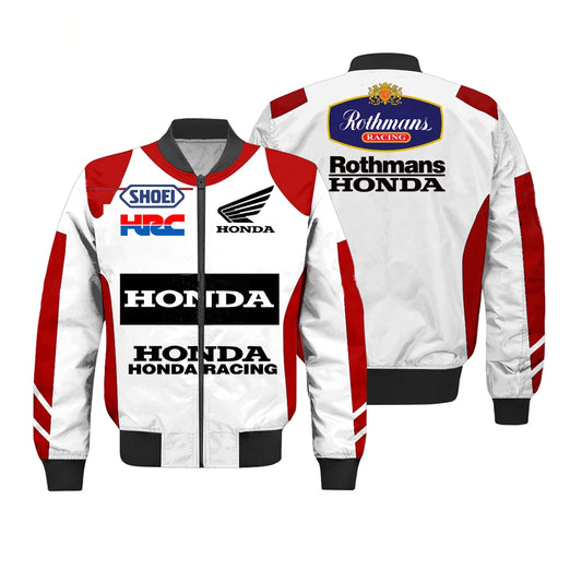 Chaqueta de moto HRC gruesa para hombre 