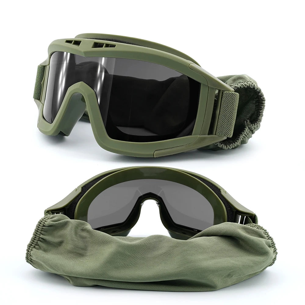 High Impact Goggles Tactical Protective