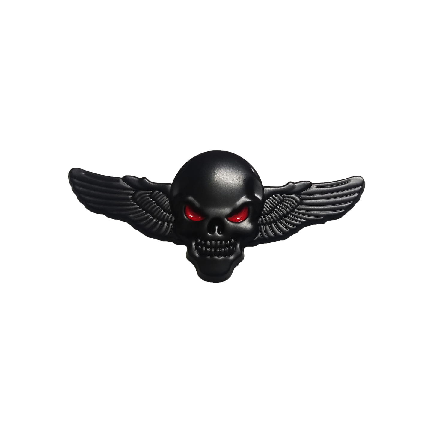 3D Winged Skull Emblem