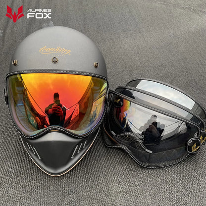 Ajuste de lente de visera de burbuja retro 