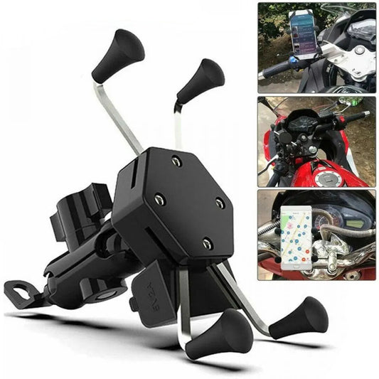 Motorcycle Charging Mobile Phone Holder