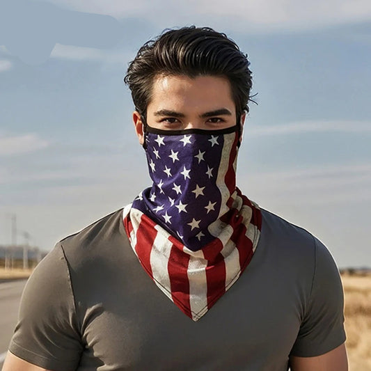 Patriotic Motorcycle Bandana