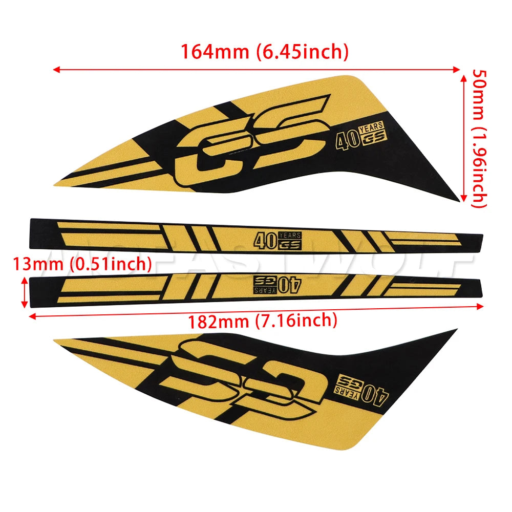 Kit di decalcomanie per paramani GS Super Adventure