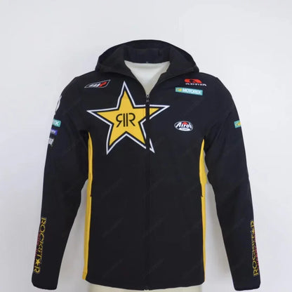 Motocross Zip Fleece Racing Jacket 