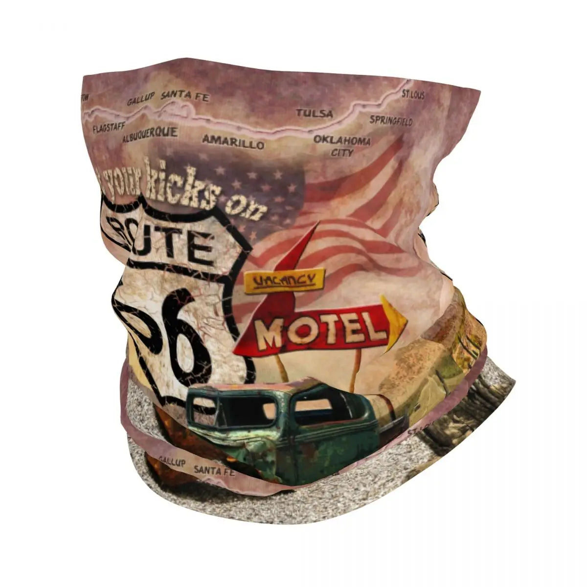 Route 66 Bandana Neck 
