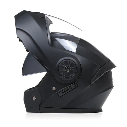 Casco di motociclette a doppio obiettivo 