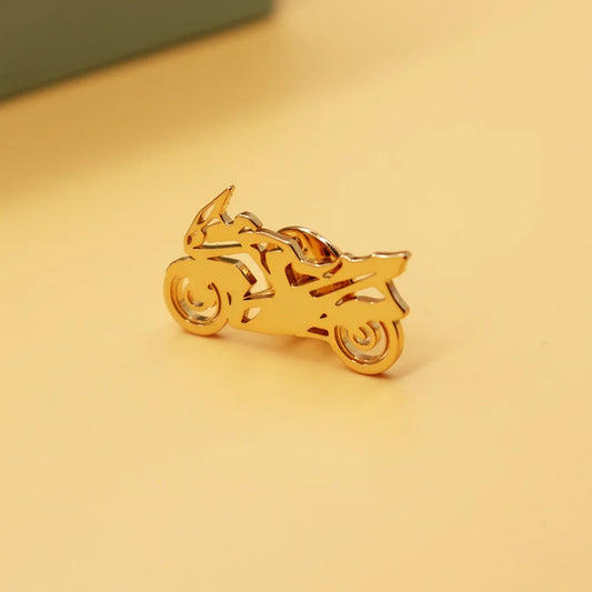Motorcycle Racing Brooch Pin 