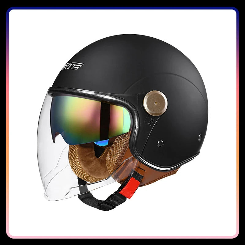 High Quality Retro Open Face Helmet 