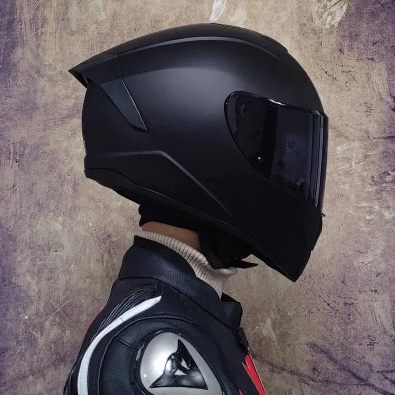 Double Visor Motorcycle Helmet 