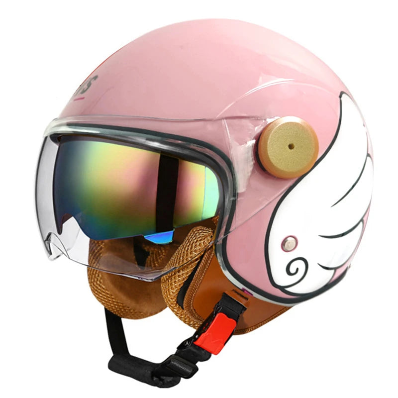Open Half Helmet Retro 