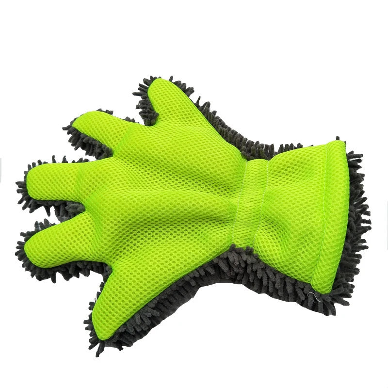 Motorcycle Wash Gloves Microfiber 