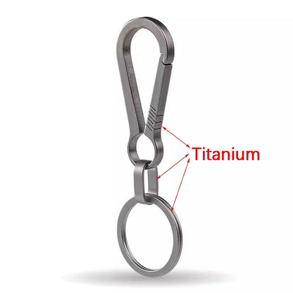 Titanium Alloy Keychain