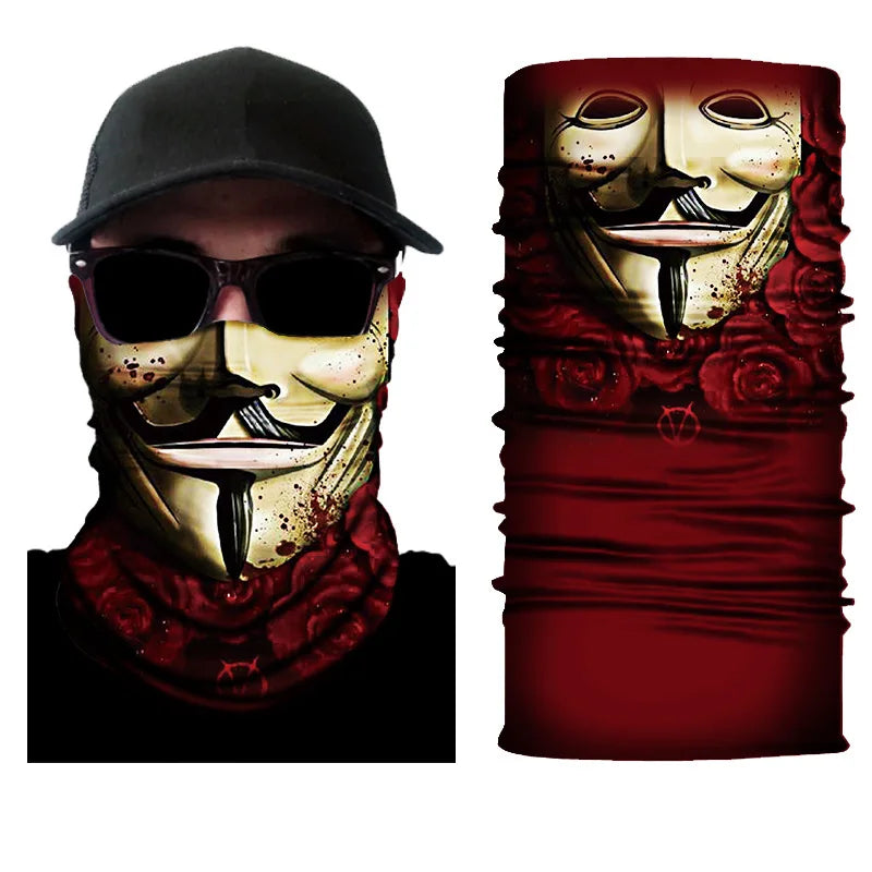 Skull Bandana Scarf
