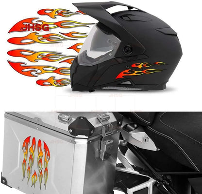 Vinyl Waterproof Decal Helmet 