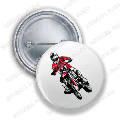 Motocross Dirt Bike Pin