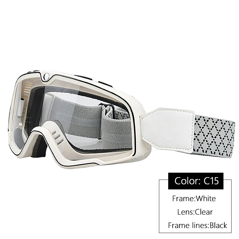 Vintage Racing Goggles