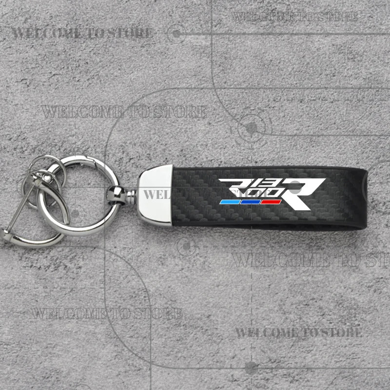 R1300 GS Leather Keychain 