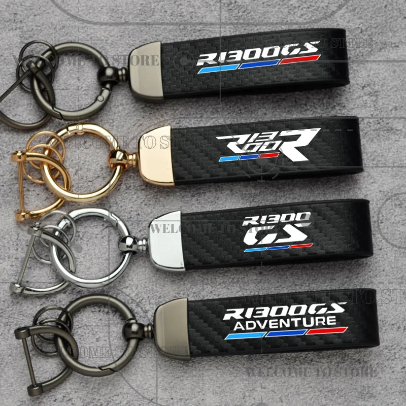 R1300 GS Leather Keychain 