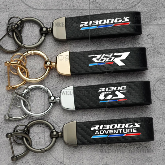 R1300 GS Leather Keychain 