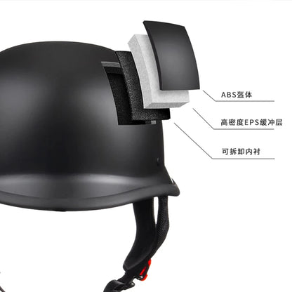 Vintage Half Helmet Punk 