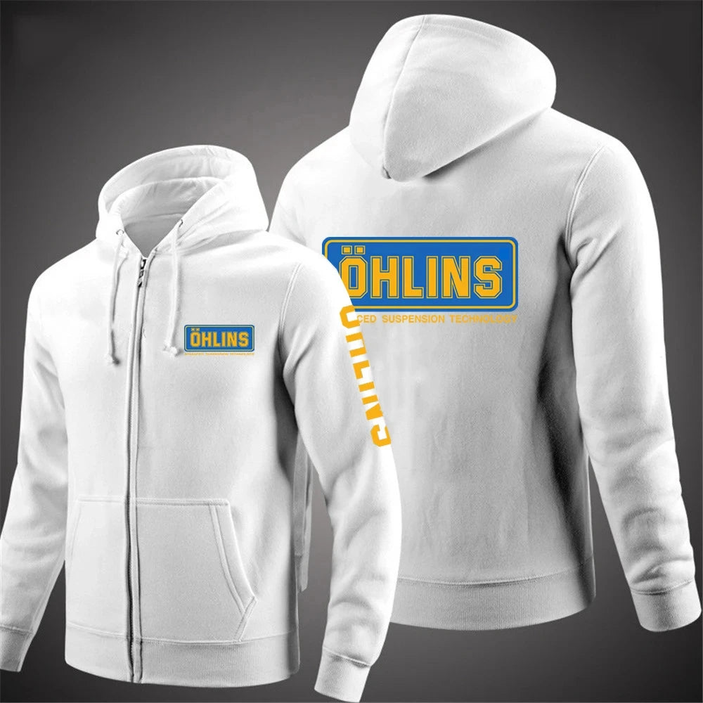 Ohlins Men’s Zipper Hooded Jacket 