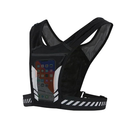 Reflective Backpack Vest for Riders