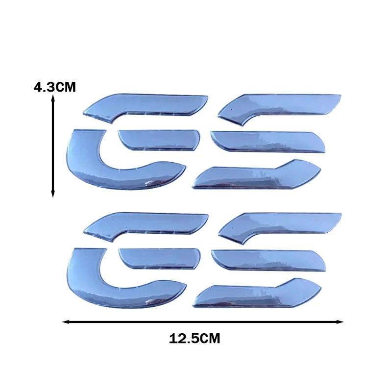 3D Motorcycle Emblem Stickers