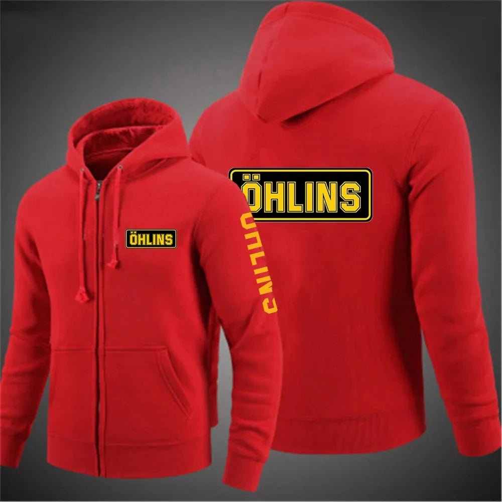 Ohlins Men’s Zipper Hooded Jacket 