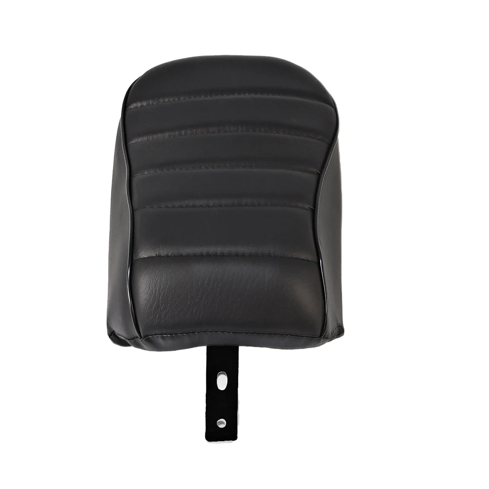 Motorcycle Black Passenger Seat 