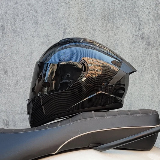 Double Visor Motorcycle Helmet 