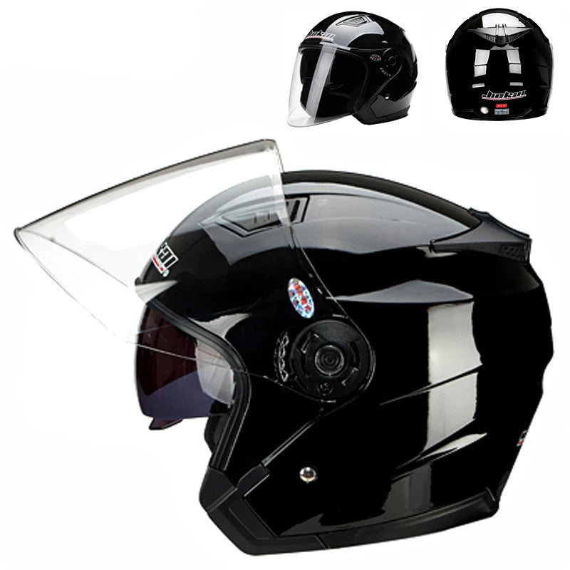 Motorbike Motorcycle Dual Lens Helmet 