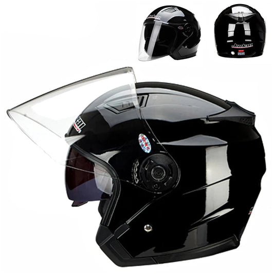 Motorbike Motorcycle Dual Lens Helmet 