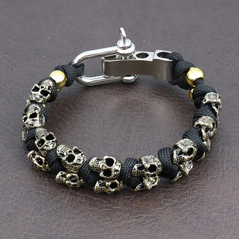 Skull Paracord Bracelet 