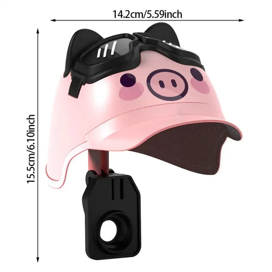 Cartoon Helmet Motorcycle Mobile Phone Holder