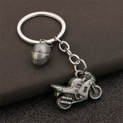 Motorcycle Keychain Metal 