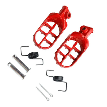 Motorcycle Foot Pegs – Universal Footrests for Dirt & Pit Bikes (1 Pair)